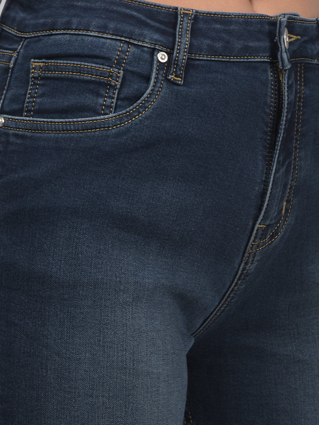 Numero Uno Women Solid Dark Blue Jeans